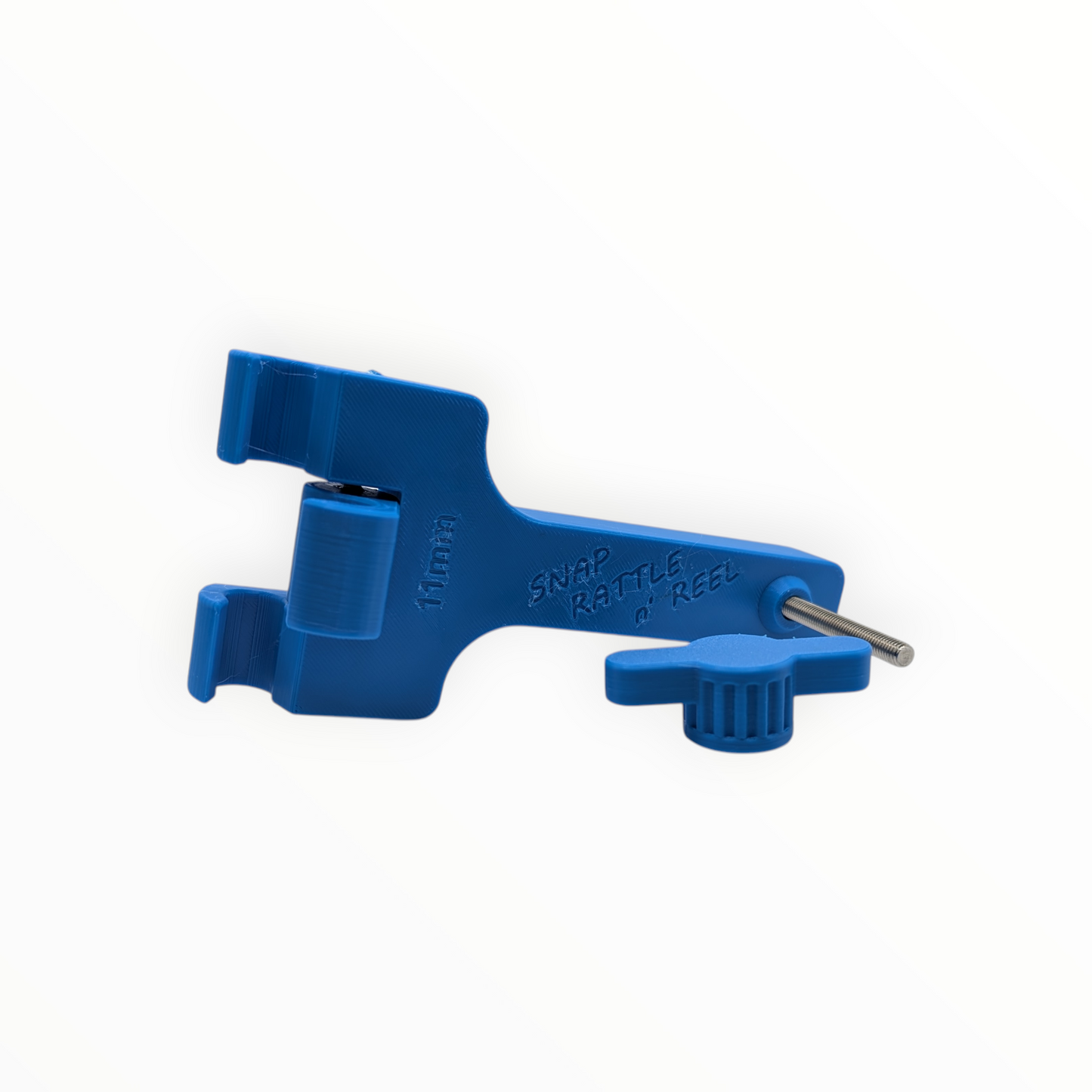 Rattle Reel for 10mm/11mm poles - Electric Blue
