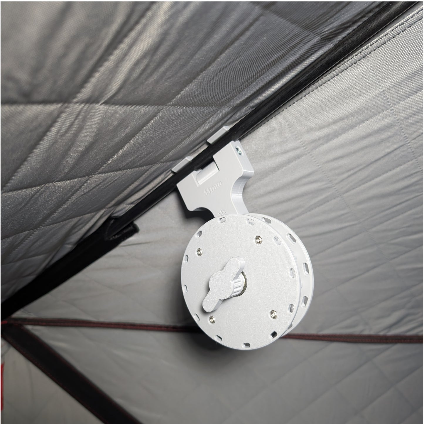 Rattle Reel for 10mm/11mm poles - White