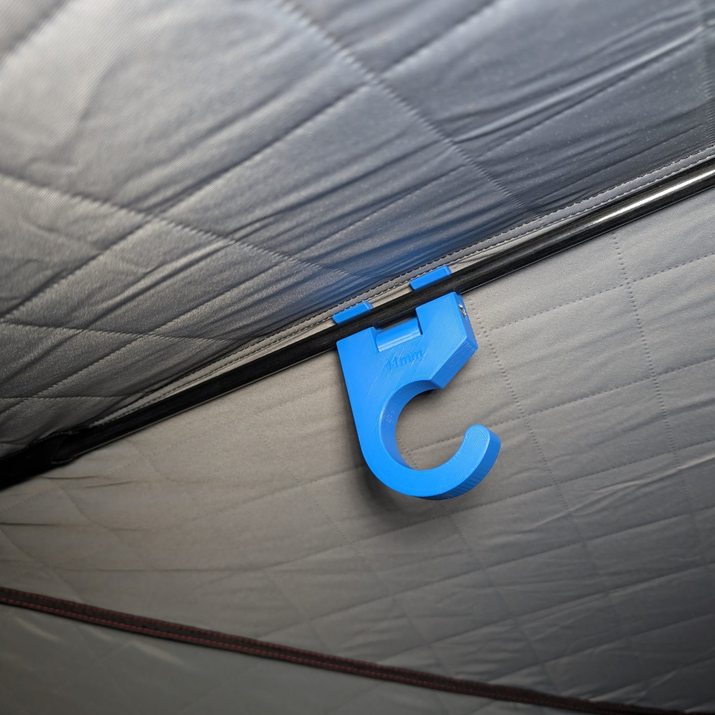 Gear Hook for 11mm/10mm Shanty Poles - Electric Blue